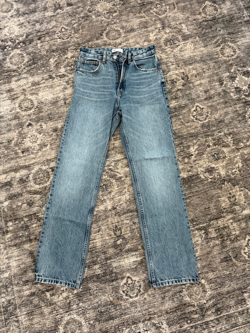 Zara Classic Light Blue boot cut Jeans